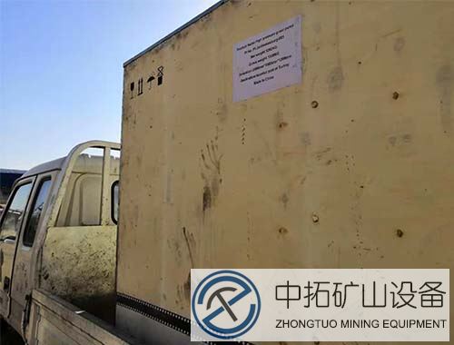 陜西中拓礦山高壓注漿泵貨發(fā)土耳其、伊斯坦布爾